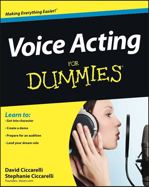 Voice Acting For Dummies Cover 300