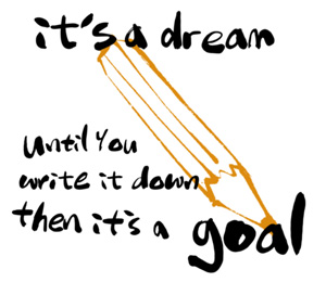 writing-down-a-goal